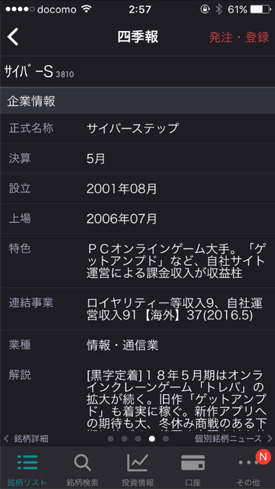 四季報